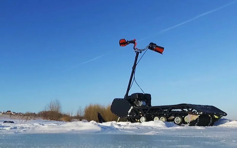 Снегокат с мотором Русак